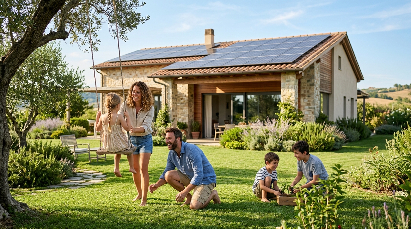 Instalación solar en vivienda particular